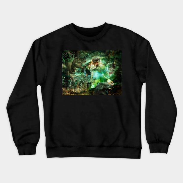 Smarf Smells Raptor Blood Crewneck Sweatshirt by LennyBiased